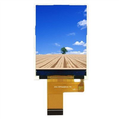 2,4-palcová pásková obrazovka TFT