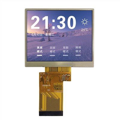 3,5-palcová pásková obrazovka TFT