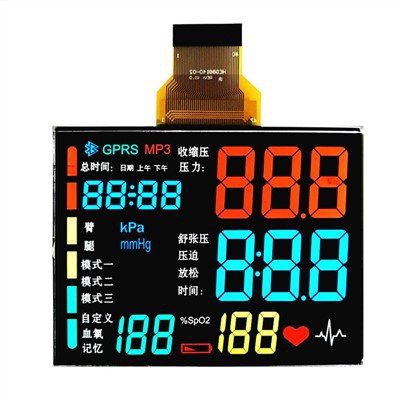 Modul LCD obrazovky pre oxymeter
